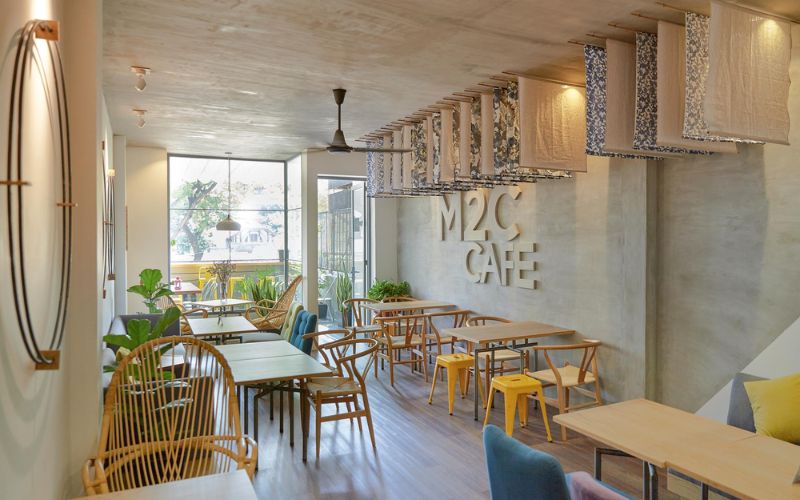 Mẫu thiết kế quán cafe 5x20