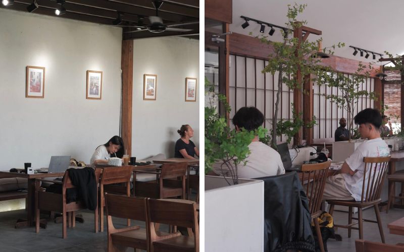 Không gian mở giúp khách thư giãn và ngồi lâu hơn