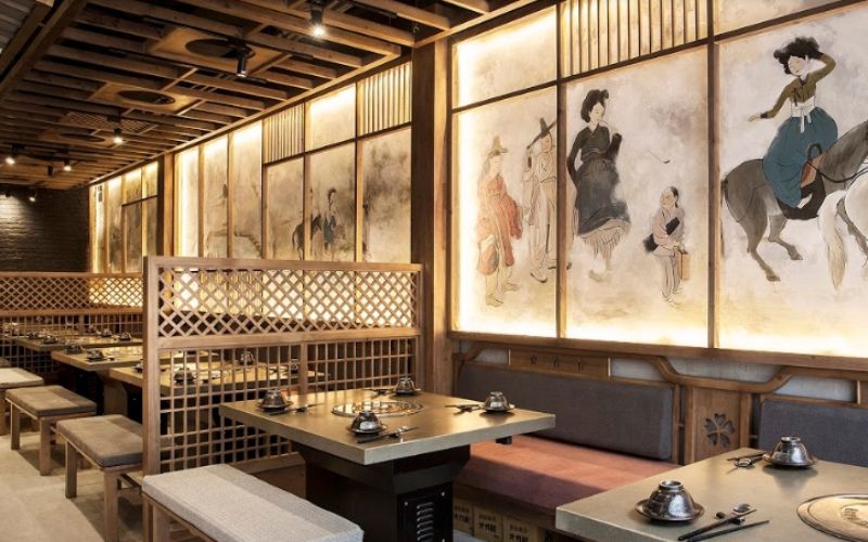 Thiết kế nhà hàng Hàn Quốc