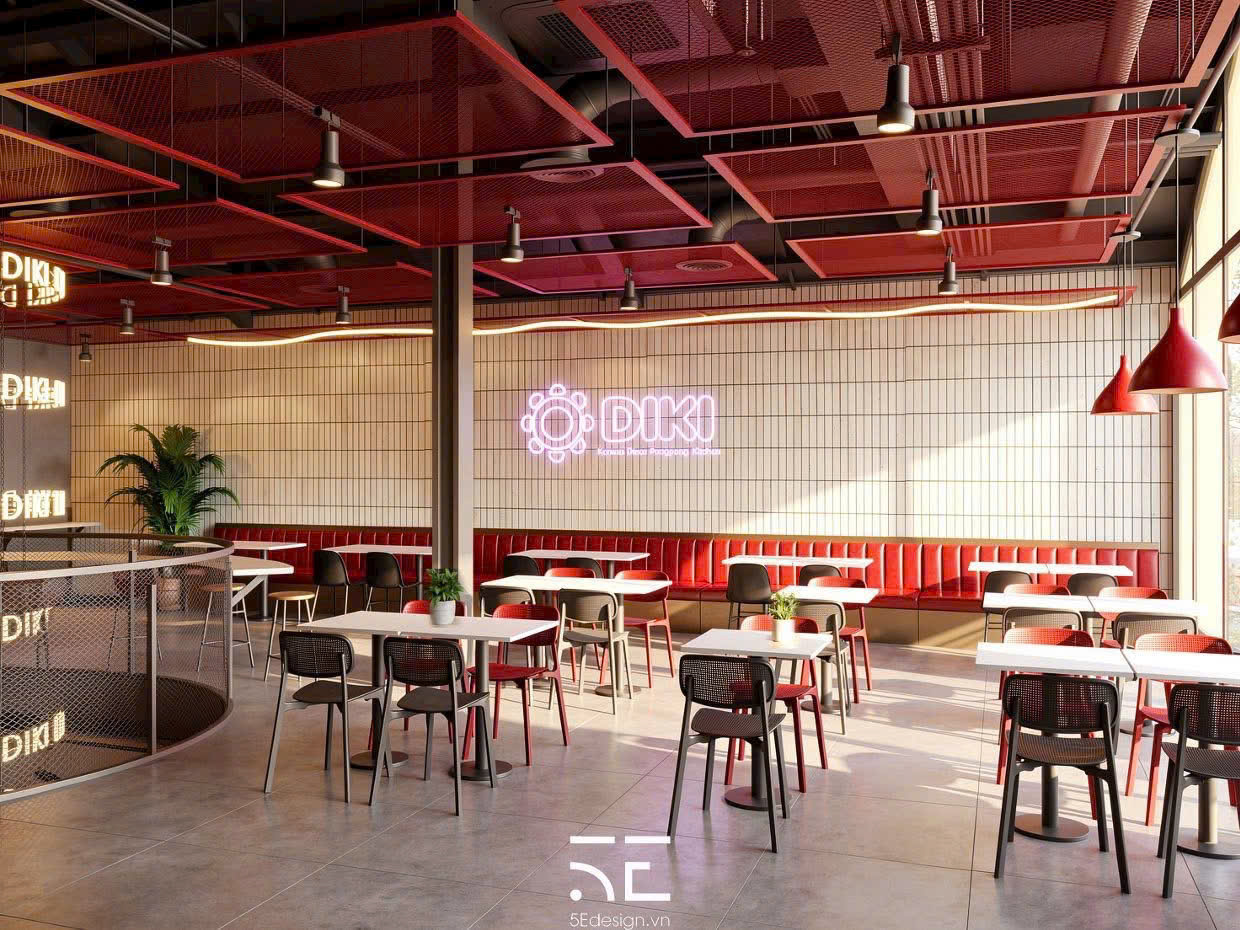 Dự toán chi phí đầu tư nhà hàng Diki 400m2