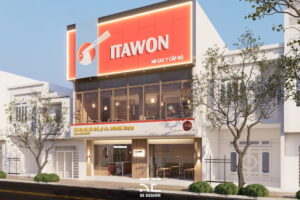 Thiết kế nhà hàng mỳ cay ITAWON