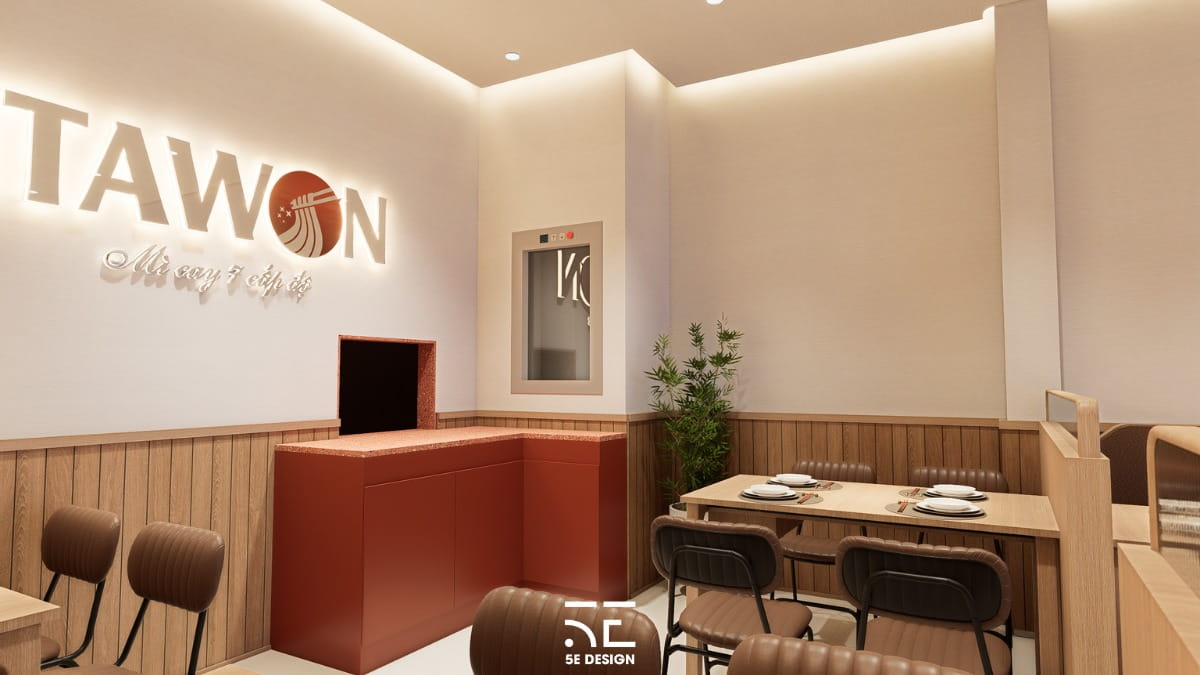 Thiết kế nhận diện thương hiệu xuyên suốt không gian