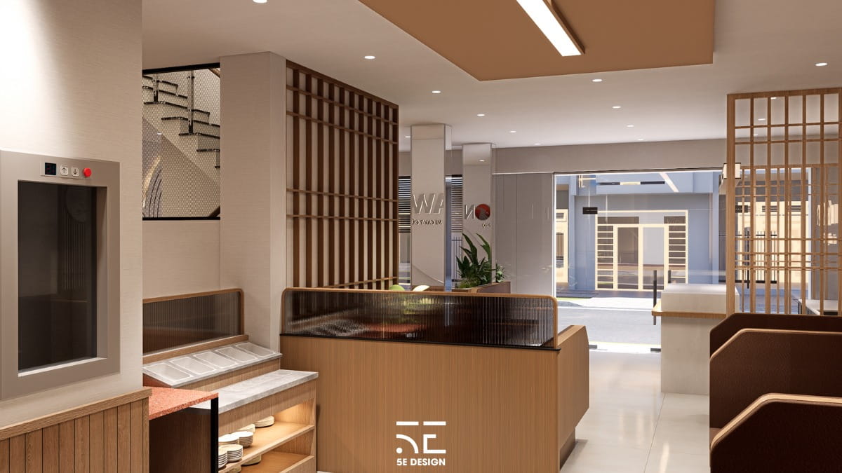 Thiết kế nhận diện thương hiệu xuyên suốt không gian