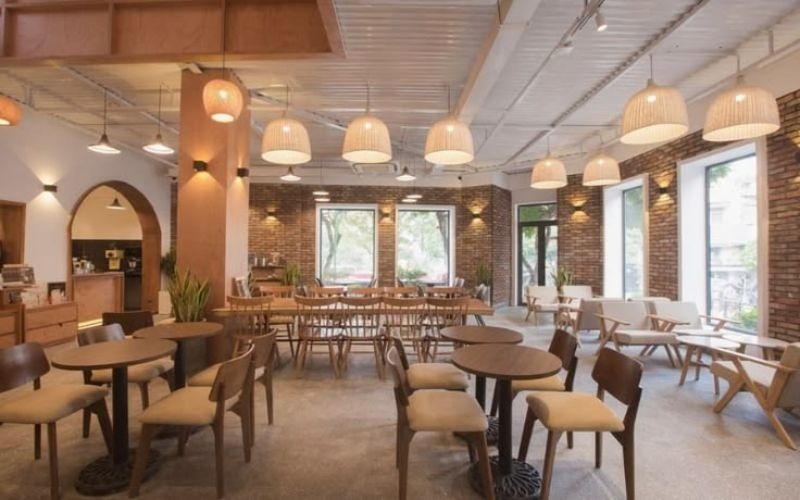 Thiết kế nội thất quán cafe