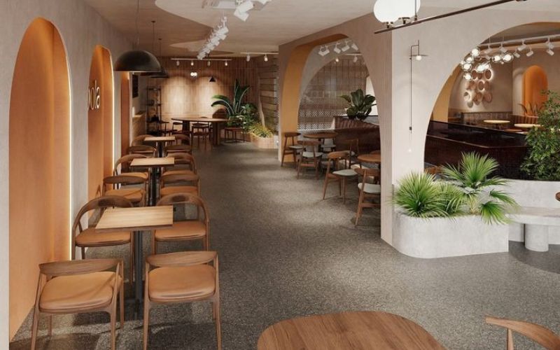 Thiết kế nội thất quán cafe