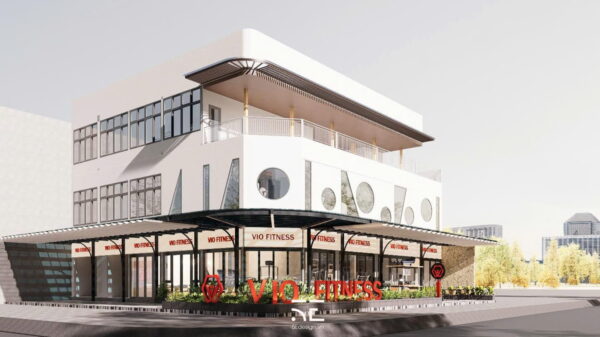 thiết kế phòng gym Vio Fitness 500m2 tại Đà Nẵng