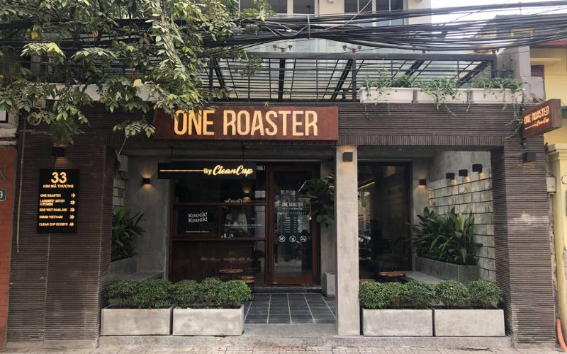 Thiết kế ngoại thất quán cà phê