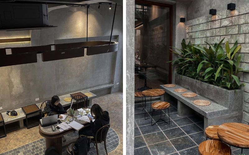 Thiết kế nội thất quán cà phê