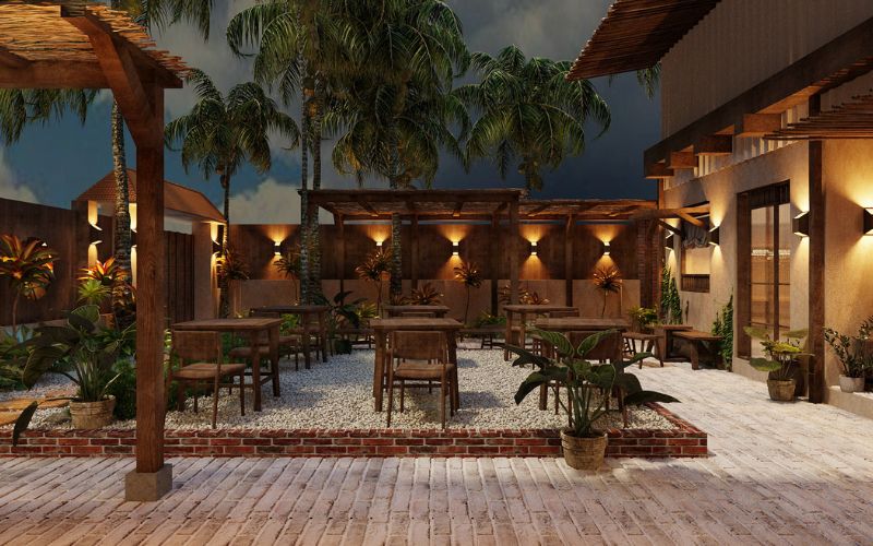 Mẫu thiết kế quán cafe phong cách Nhật Bản