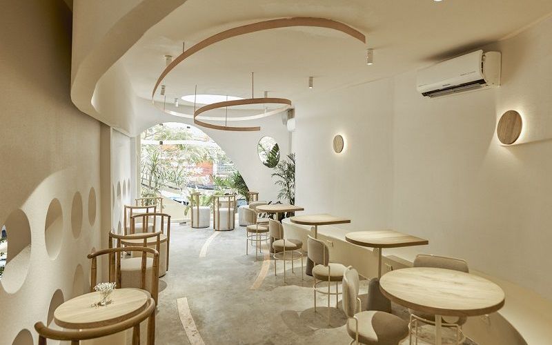 Quán trà sữa dễ thương phong cách Hàn Quốc 