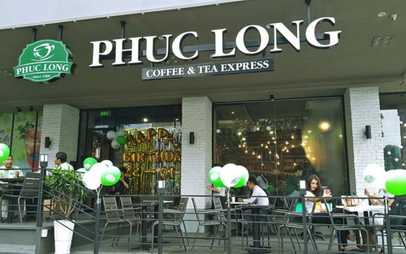 Thiết kế quán trà sữa kết hợp cafe 
