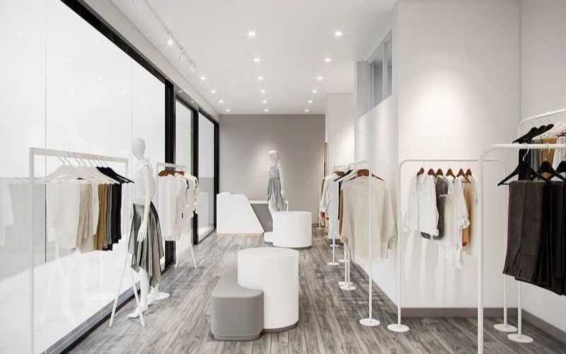 Thiết kế shop tối giản (Minimalism)