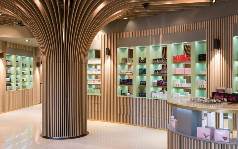 Thiết kế showroom sang trọng