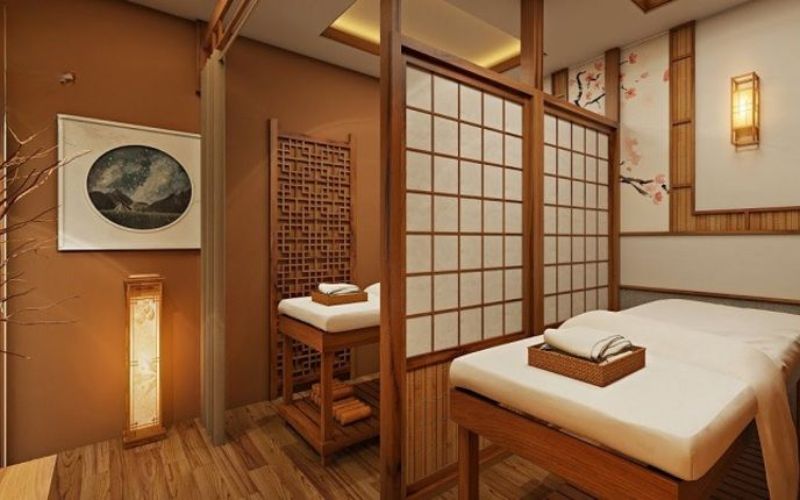Thiết kế spa Nhật Bản