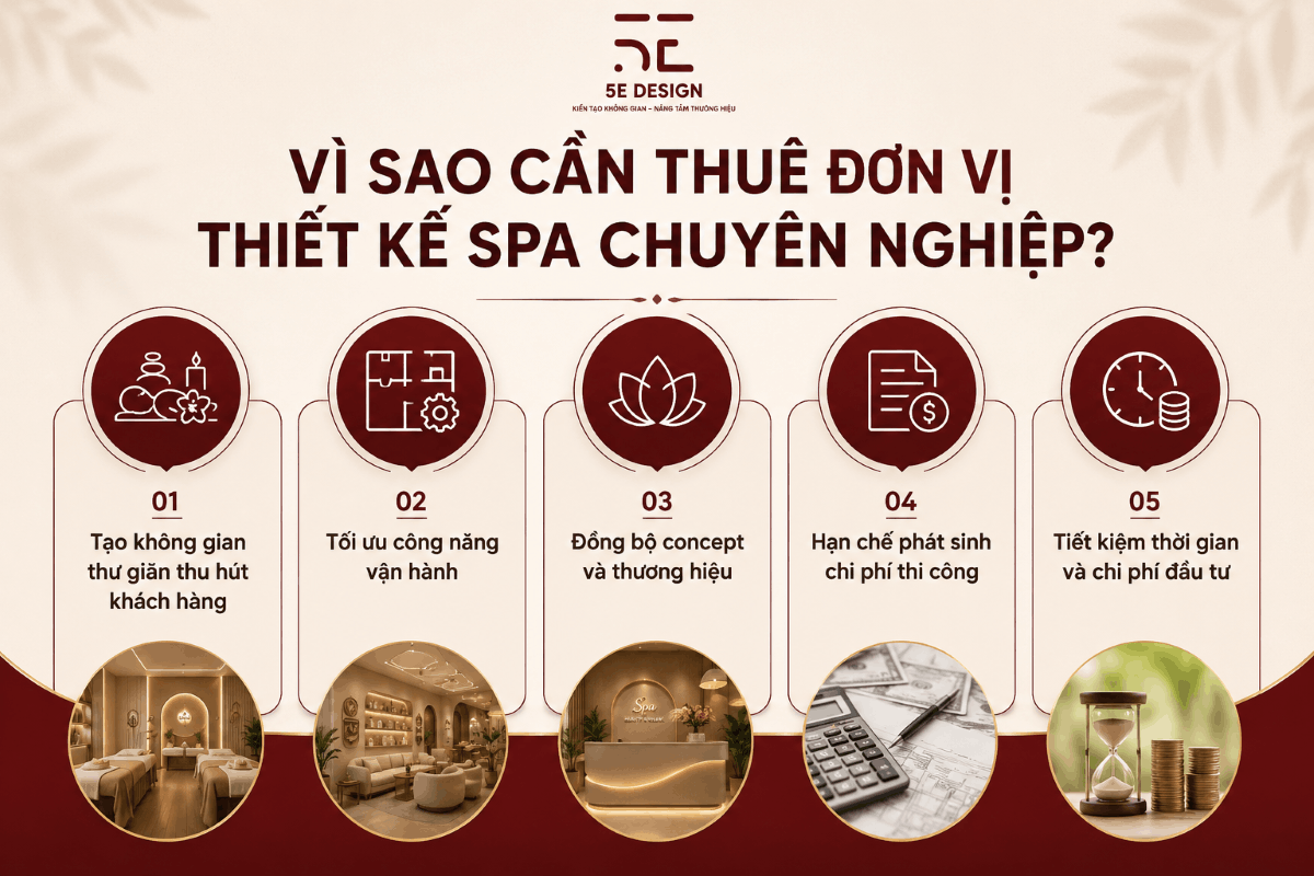 đơn vị thiết kế spa chuyên nghiệp