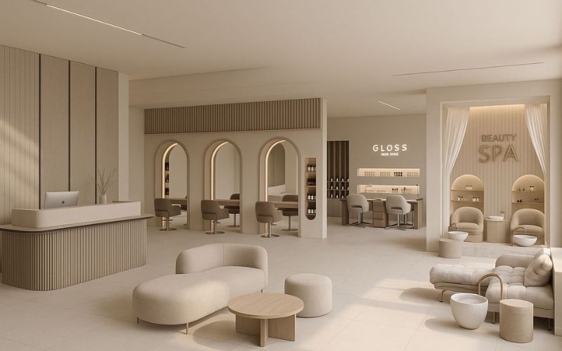 Thiết kế beauty salon – spa
