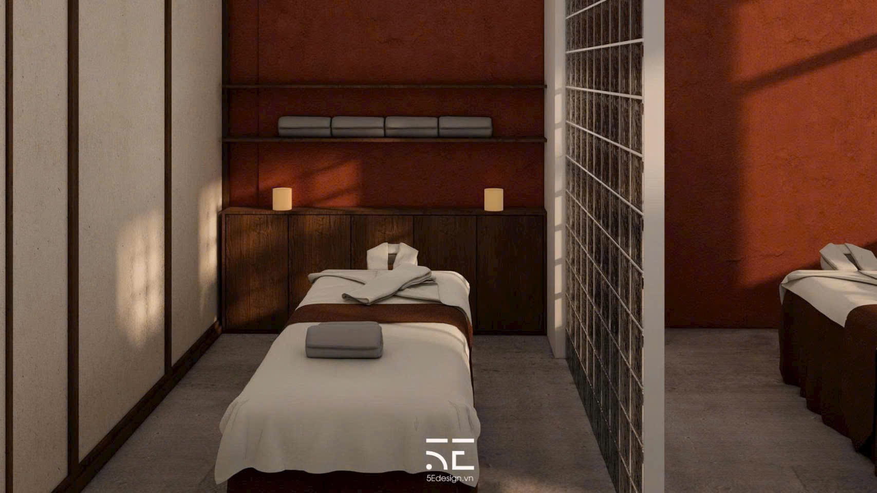 Khu vực massage trị liệu