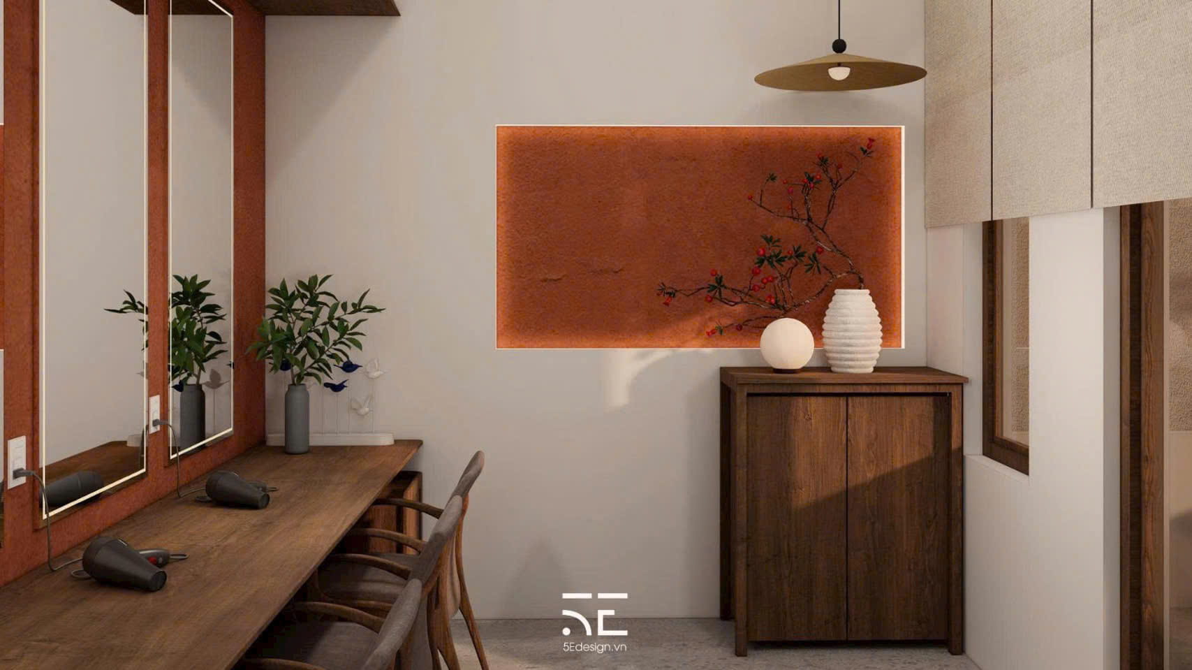 Tone terracotta – Xu hướng spa healing hiện đại