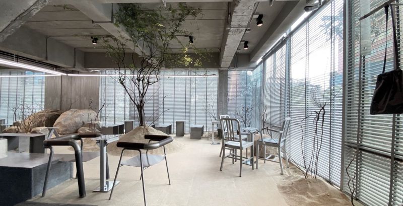 Thiết kế cafe Industrial tối giản (Minimal Industrial) 
