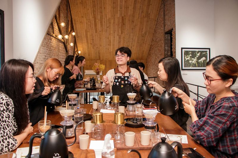 Không xây dựng Coffee Experience 