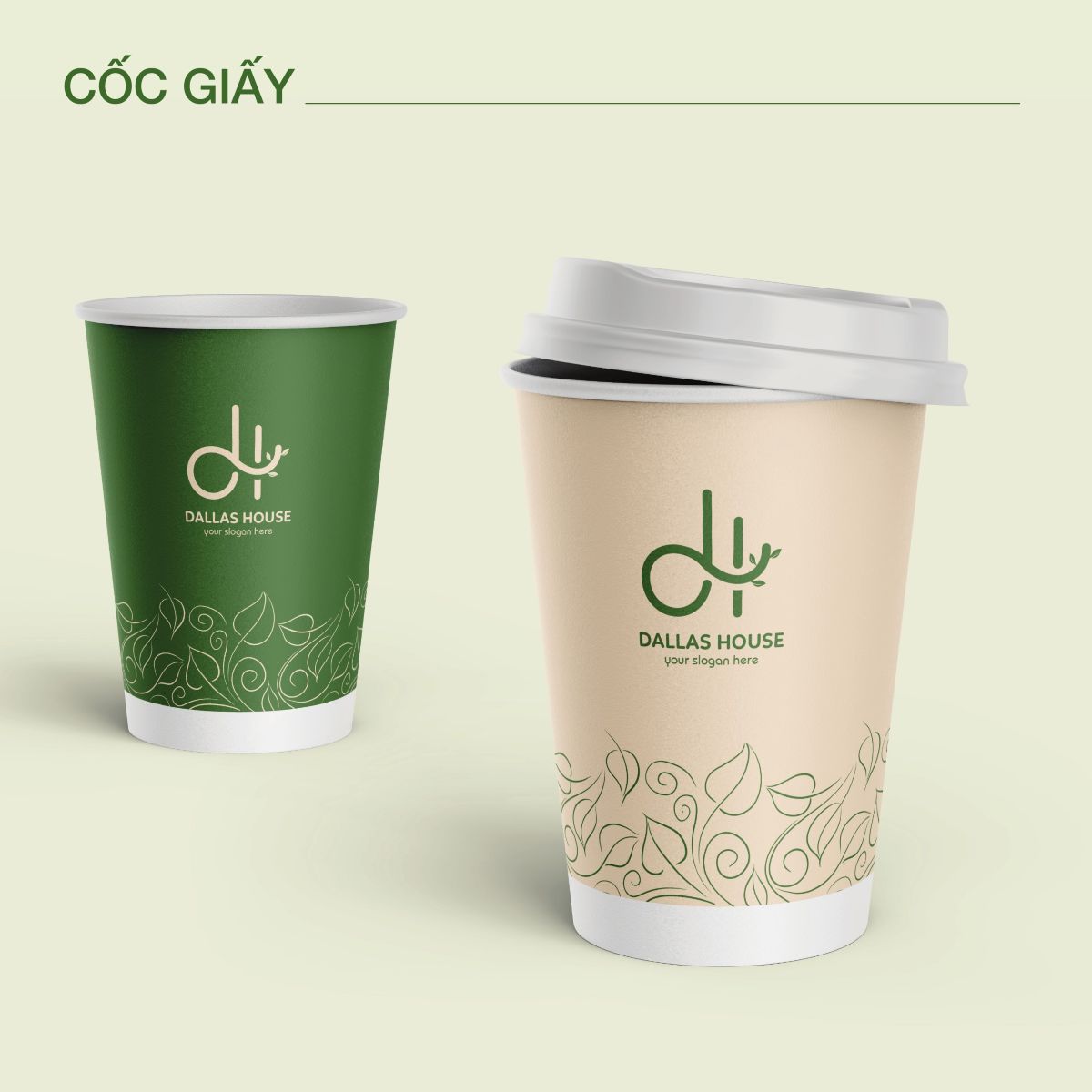 Thiết kế bộ nhận diện thương hiệu DALLAS HOUSE 
