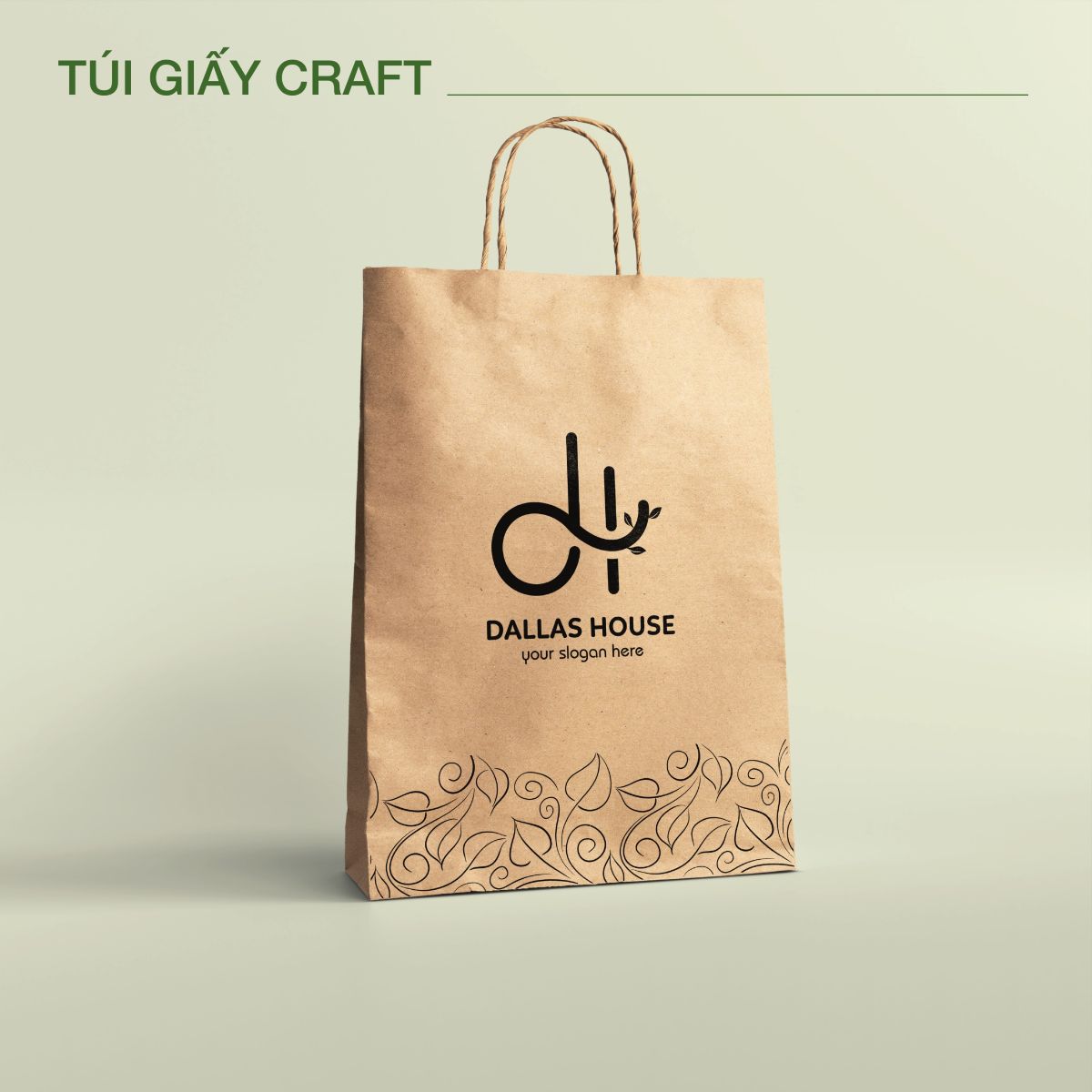 Thiết kế bộ nhận diện thương hiệu DALLAS HOUSE 