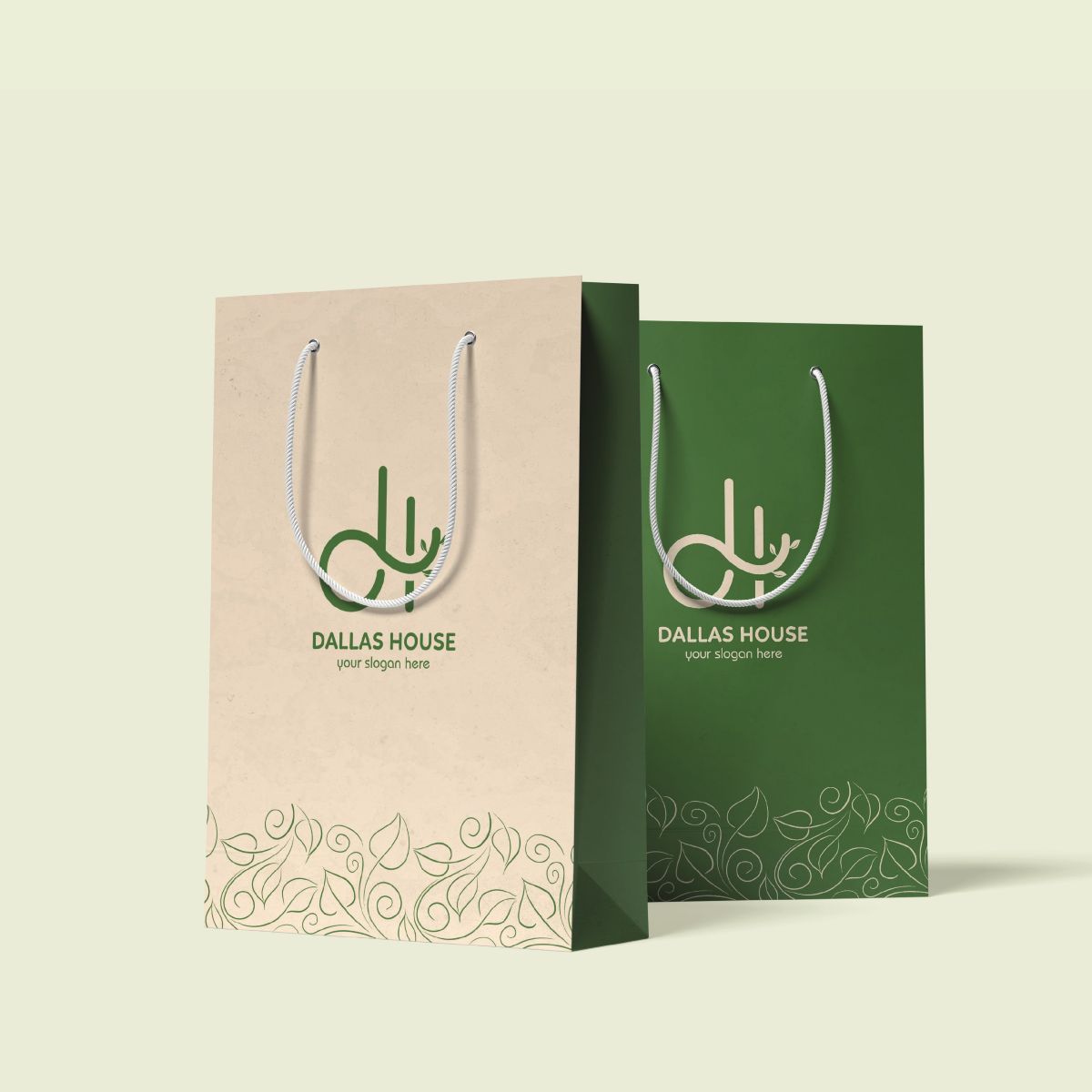 Thiết kế bộ nhận diện thương hiệu DALLAS HOUSE 