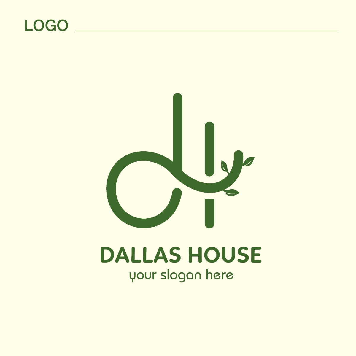 Thiết kế bộ nhận diện thương hiệu DALLAS HOUSE 