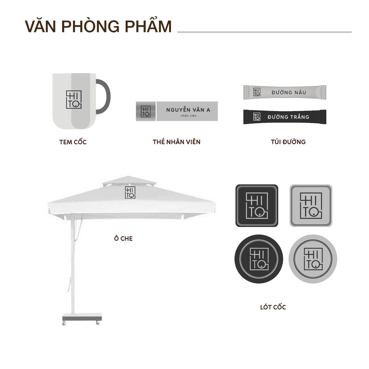 Thiết kế bộ nhận diện thương hiệu HITO 
