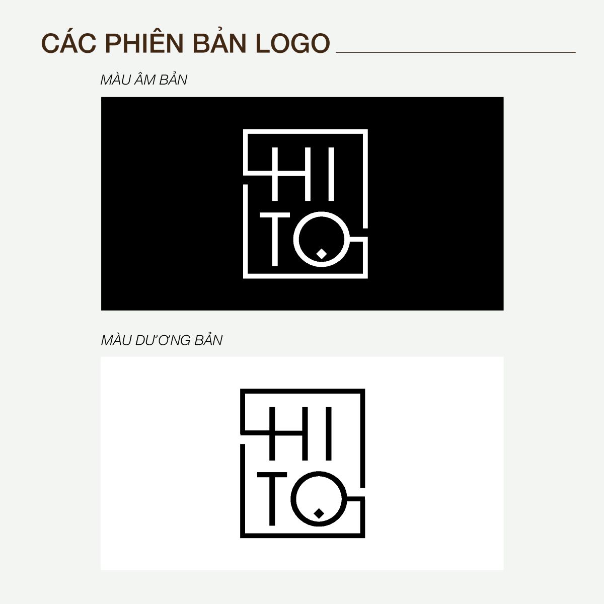 Thiết kế bộ nhận diện thương hiệu HITO 