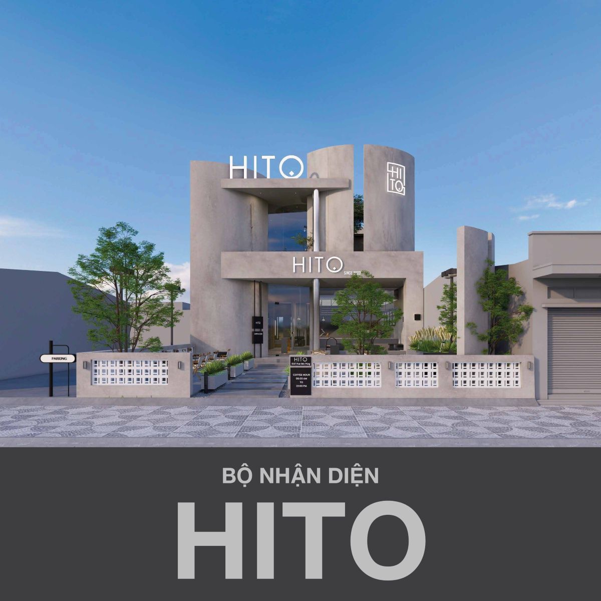 Thiết kế bộ nhận diện thương hiệu HITO 
