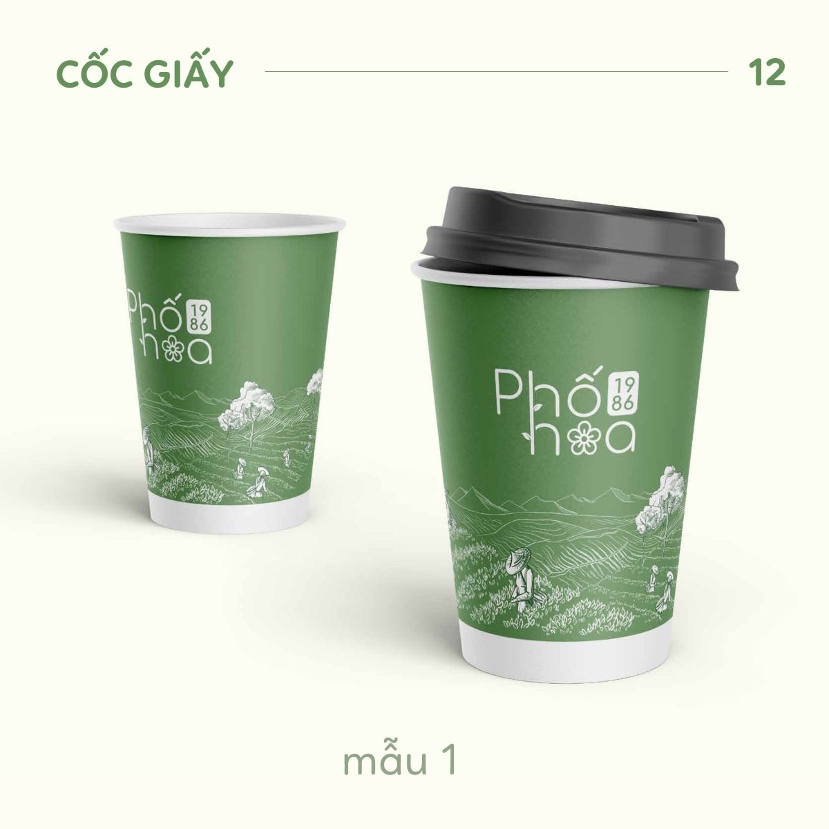 Ly giấy và ly nhựa