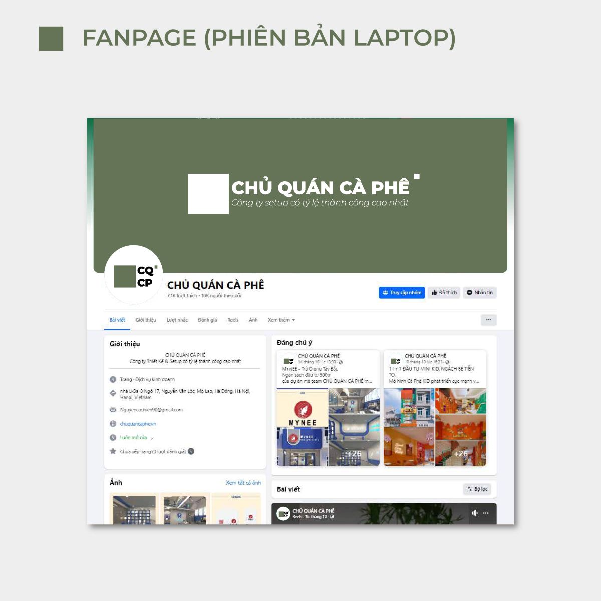 Thiết kế bộ nhận diện thương hiệu CQCP 