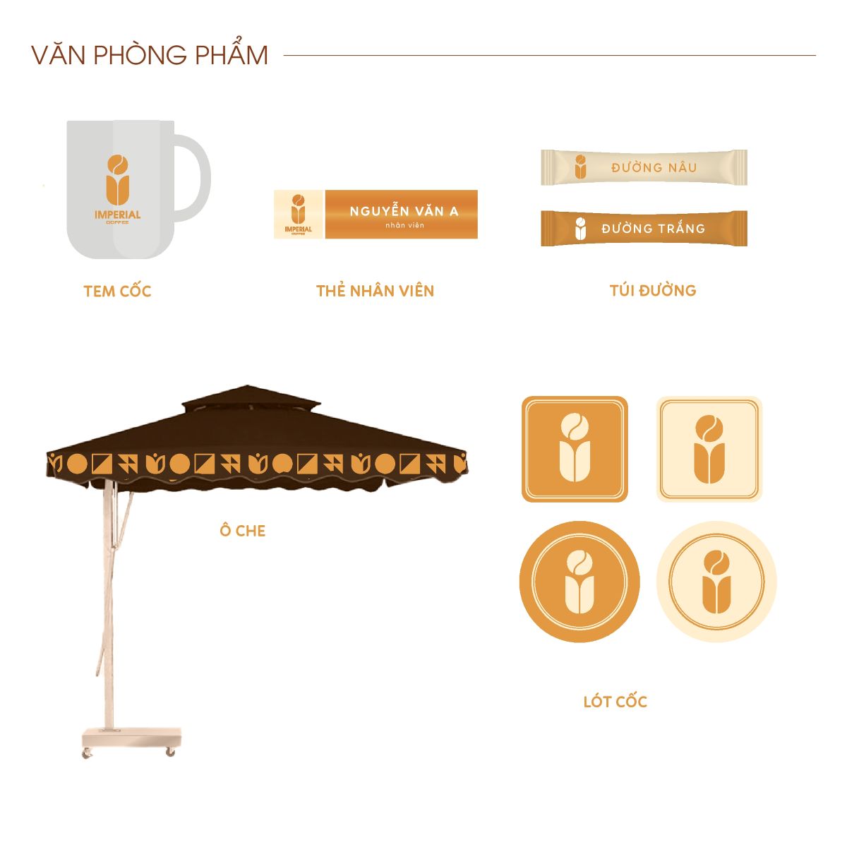 Thiết kế bộ nhận diện thương hiệu IMPERIAL 