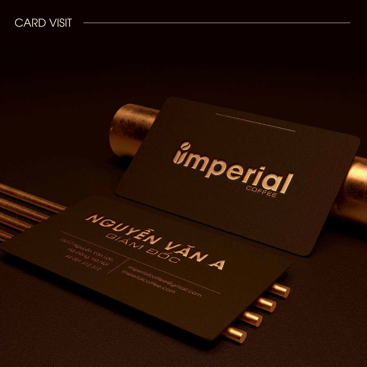 Thiết kế bộ nhận diện thương hiệu IMPERIAL 