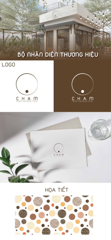 Thiết kế bộ nhận diện thương hiệu CHAM