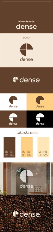 Thiết kế bộ nhận diện thương hiệu DENSE