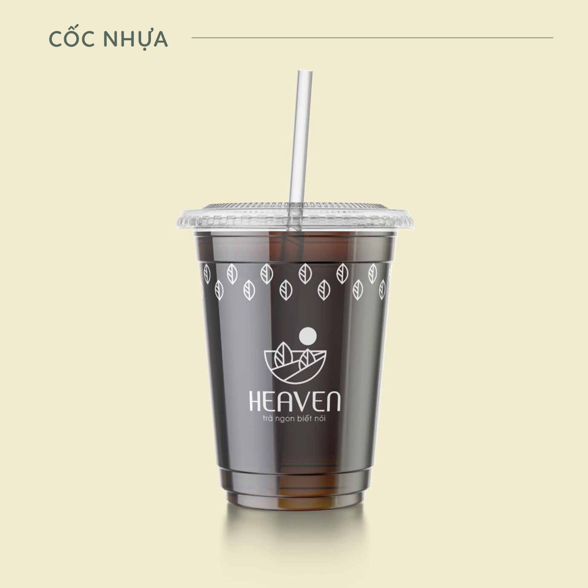 Thiết kế cốc giấy và cốc nhựa
