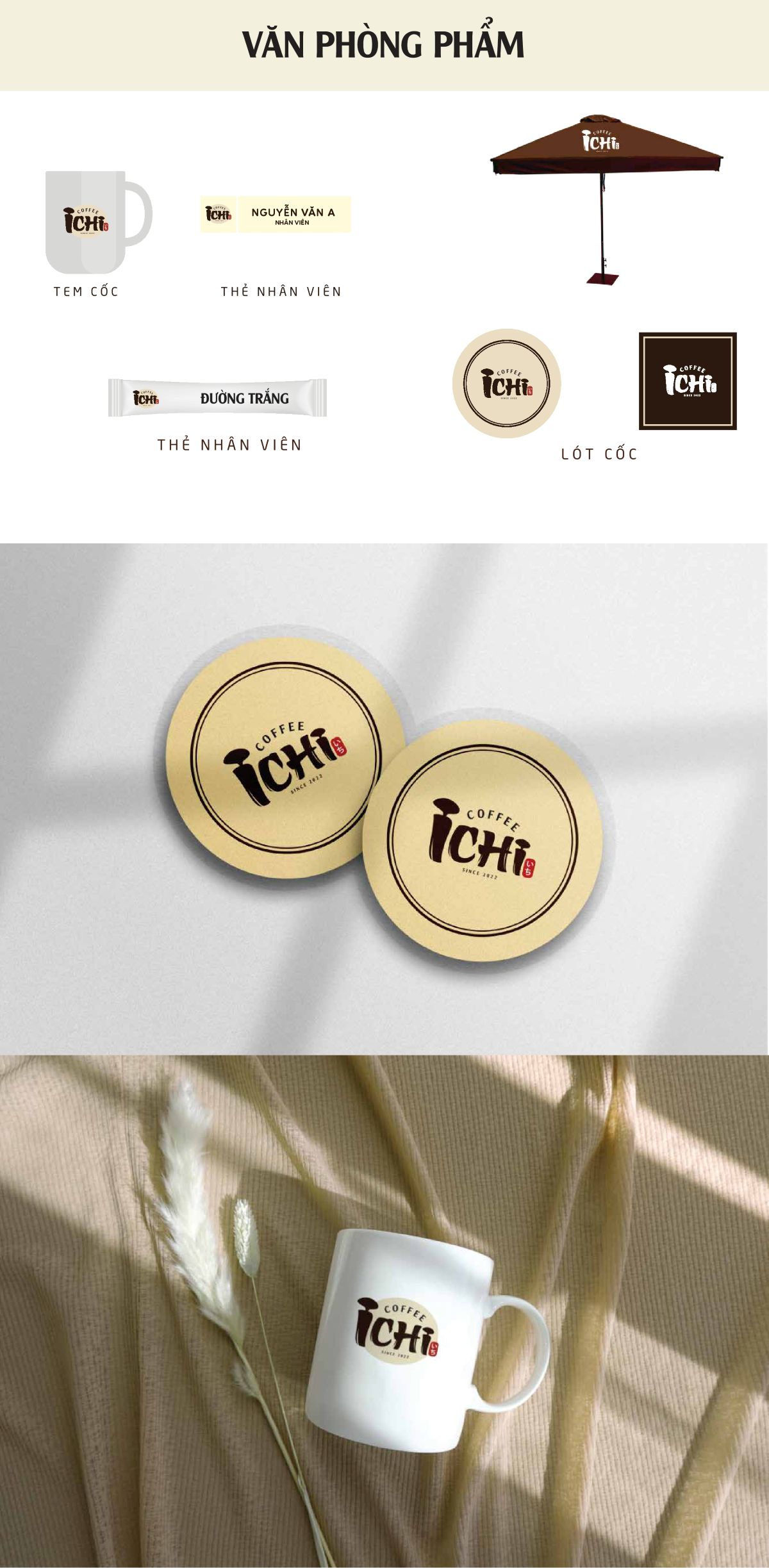 Thiết kế bộ nhận diện thương hiệu ICHI  
