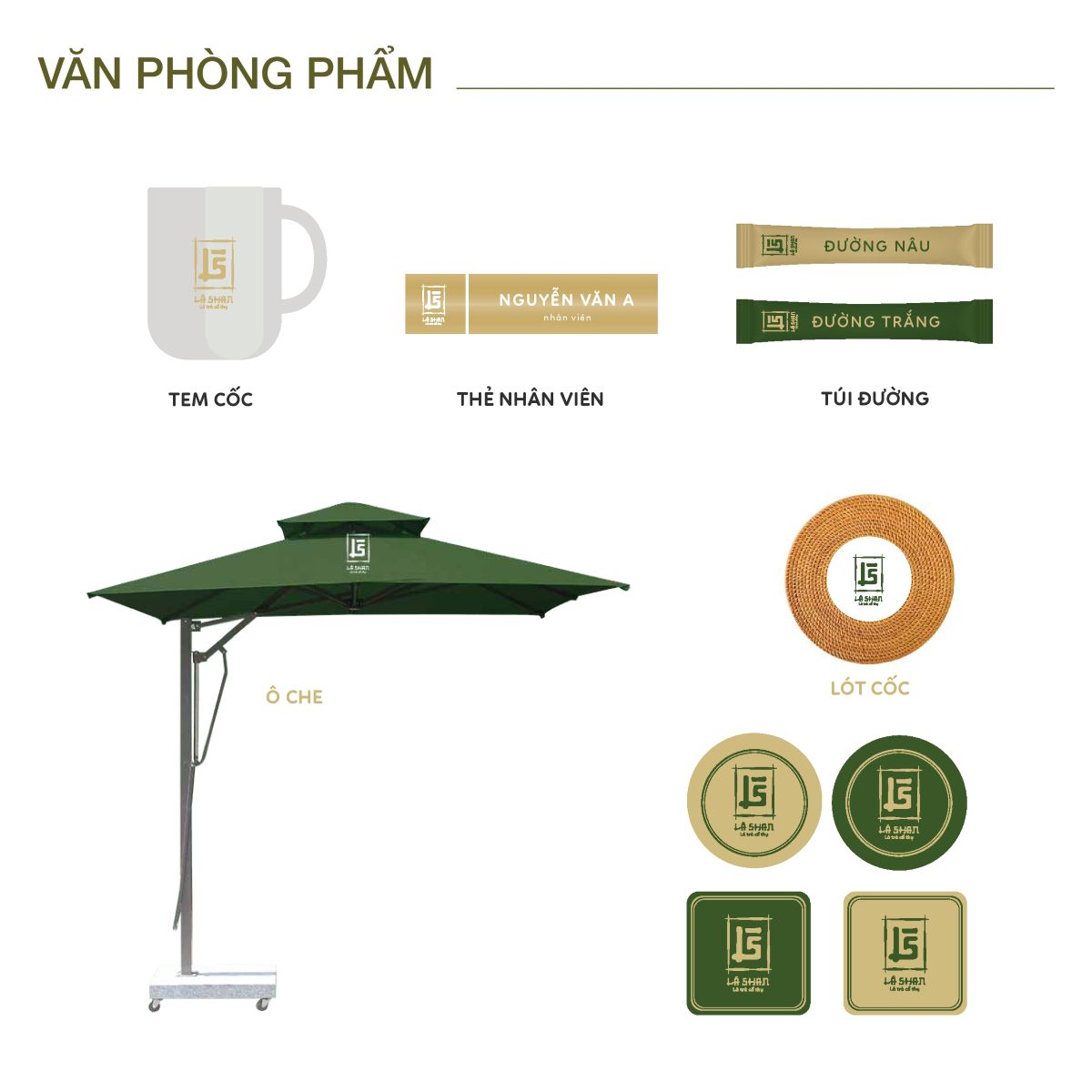 Dự án thiết kế bộ nhận diện thương hiệu cho Lá Shan