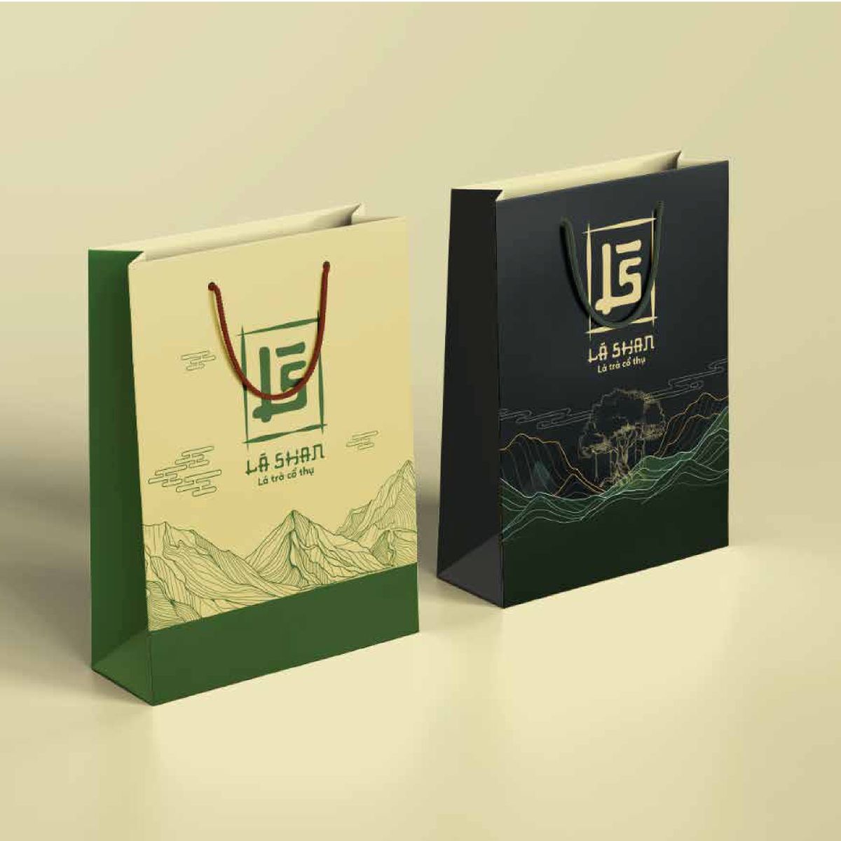 Dự án thiết kế bộ nhận diện thương hiệu cho Lá Shan