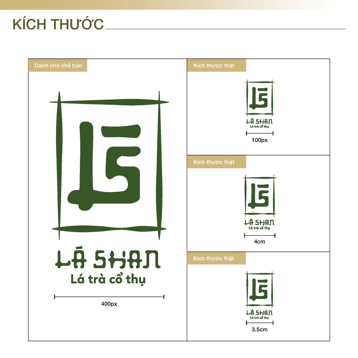 Dự án thiết kế bộ nhận diện thương hiệu cho Lá Shan
