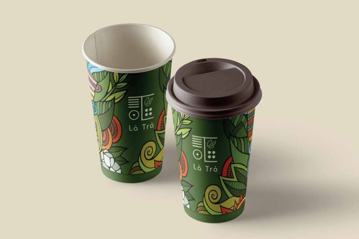 Thiết kế bộ nhận diện thương hiệu Lá Trà 