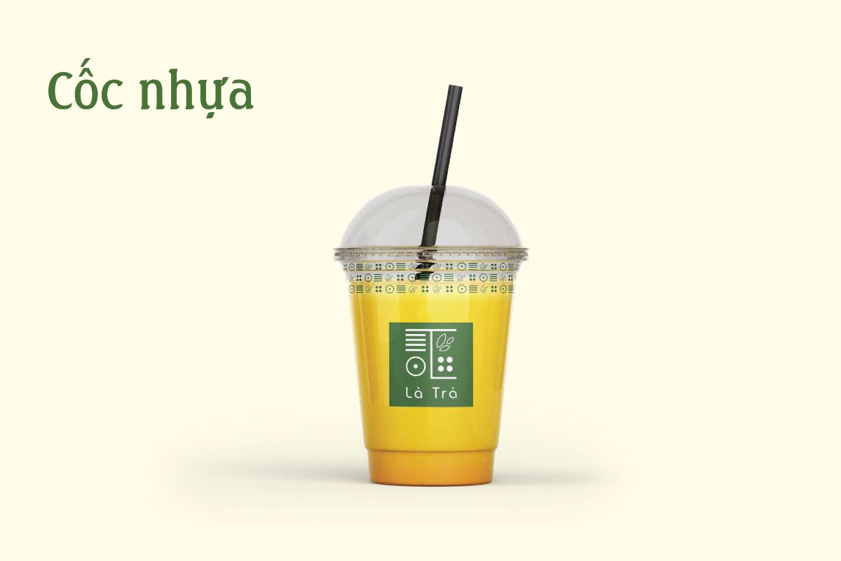 Thiết kế bộ nhận diện thương hiệu Lá Trà 