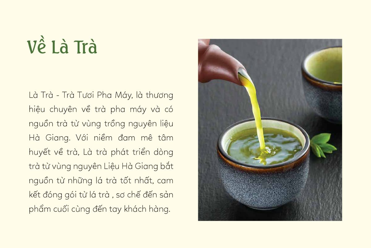Thiết kế bộ nhận diện thương hiệu Lá Trà 