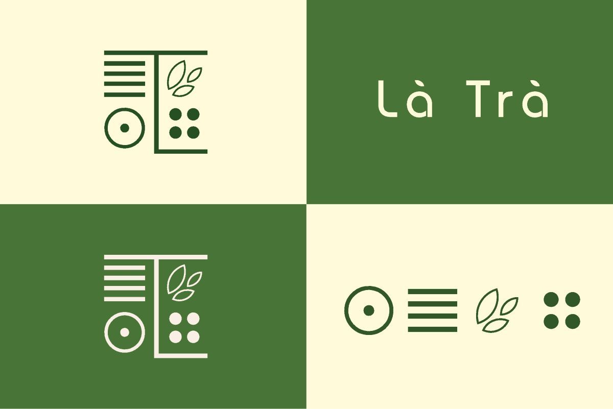 Thiết kế bộ nhận diện thương hiệu Lá Trà 