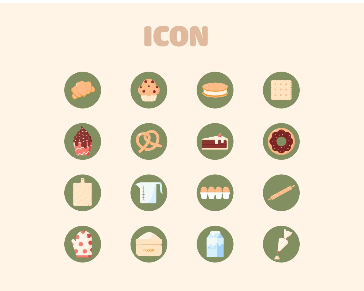 Hệ thống icon và họa tiết thương hiệu