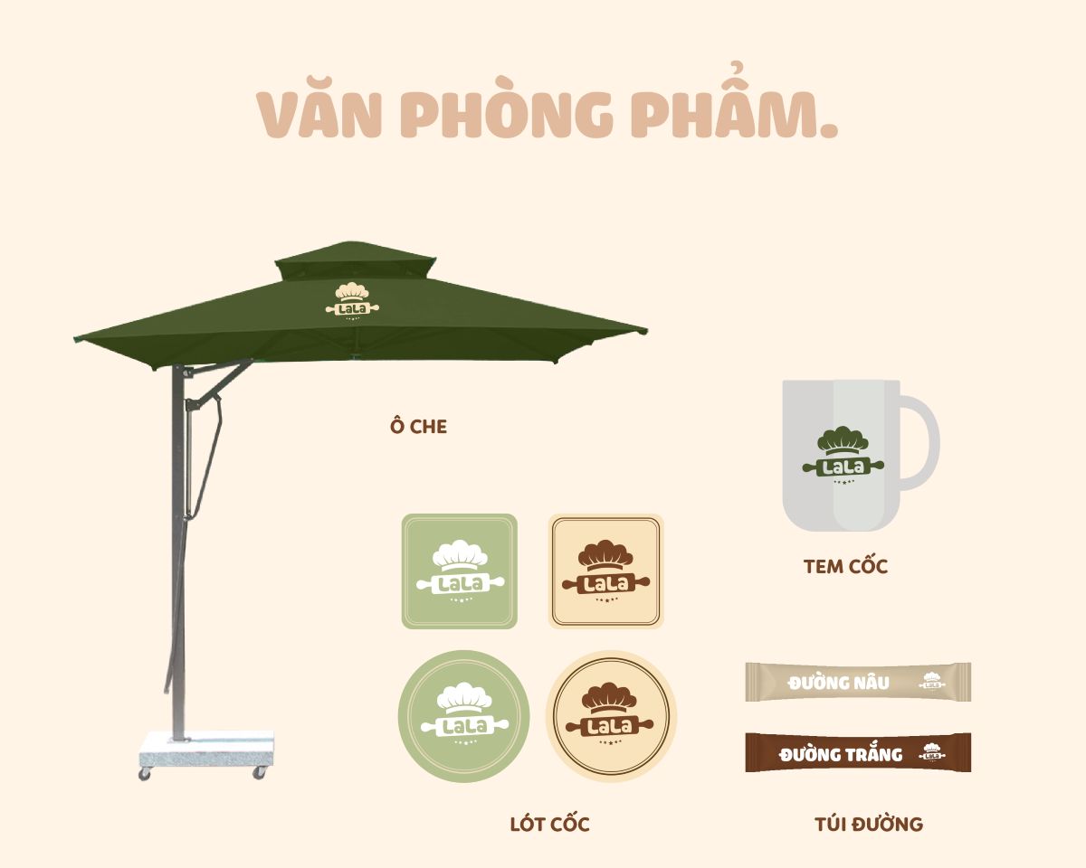 Ly giấy, ly nhựa và vật phẩm takeaway