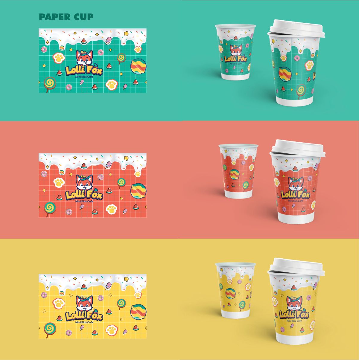Dự án thiết kế bộ nhận diện thương hiệu LOLI FOX 