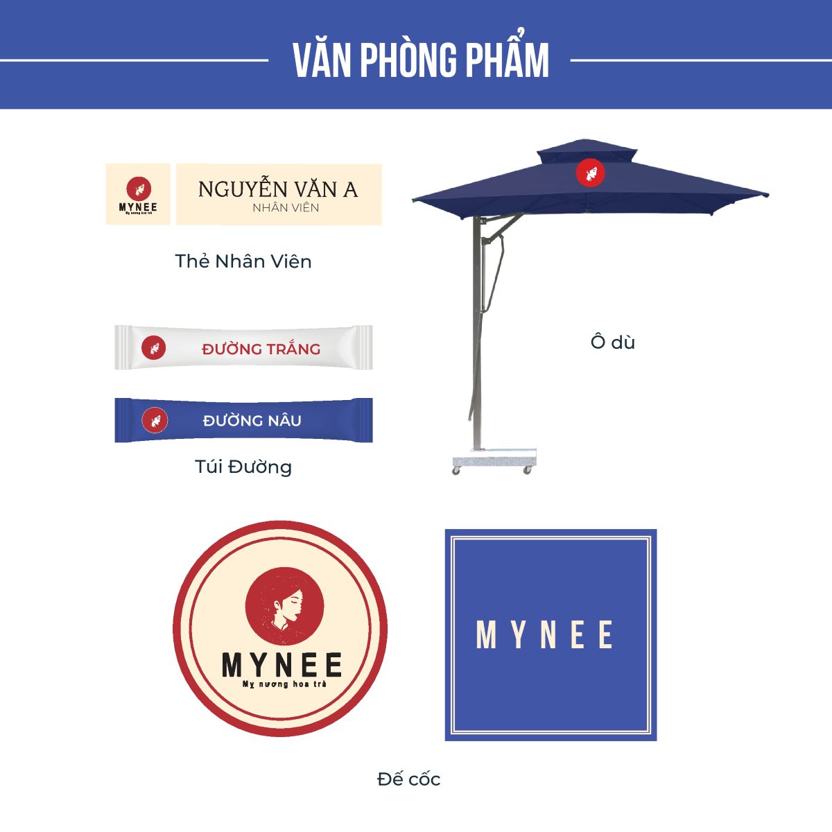 Thiết kế bộ nhận diện thương hiệu MYNEE
